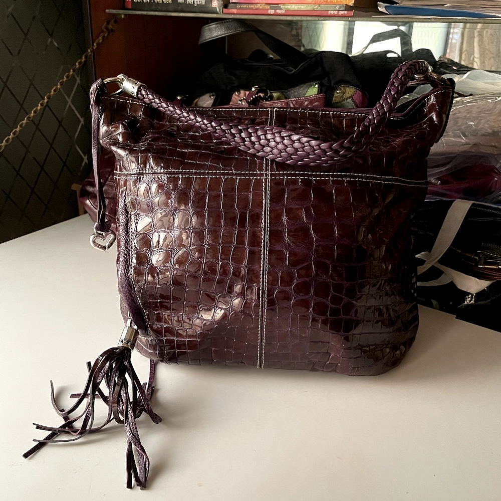 Authentic Brighton bag imported high quality patent leather bag - Picture 3 of 15